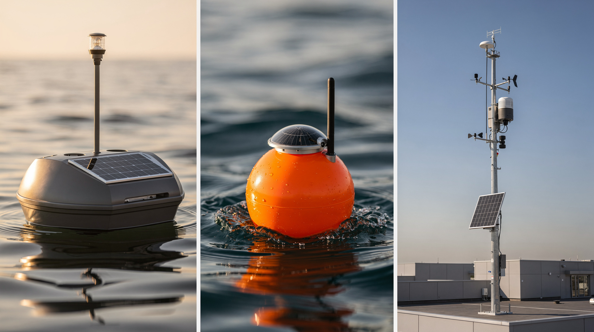 Three Joule Horizon form factors: Horizon Buoy, Horizon Drift, Horizon Mast